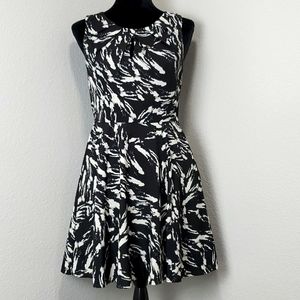 Express Black and White Dress